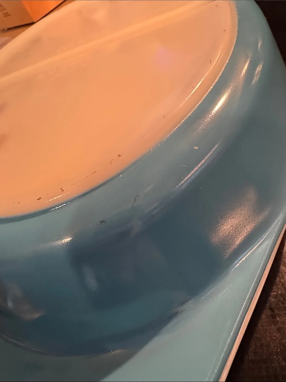 Pyrex Horizon Blue Apollo 11 Divided Casserole Dish - Picture 11 of 11